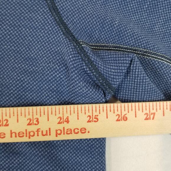 Tommy Bahama Sweater Mens Extra Large Blue Reversible Half Zip Pullover - Picture 6 of 8